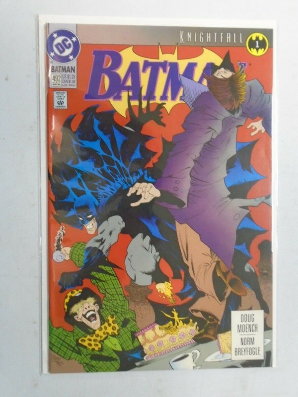 Batman #492 Knightfall part 1 8.0 VF (1993)