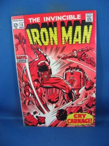 IRON MAN 13  VF-  1969 MARVEL