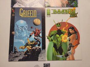 4 Image Comics #1 Immortal Two  #0 Gen 3 #1 Griffin #Ghost The Shadow 50 TJ10
