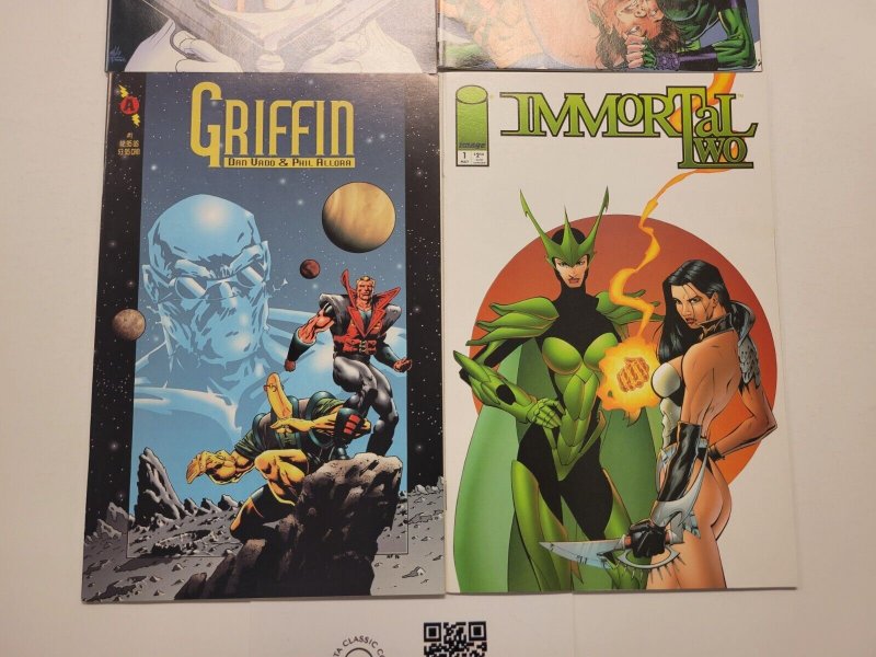 4 Image Comics #1 Immortal Two  #0 Gen 3 #1 Griffin #Ghost The Shadow 50 TJ10