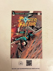 Power Factor #2 NM Pied Piper Comic Books 16 HH90