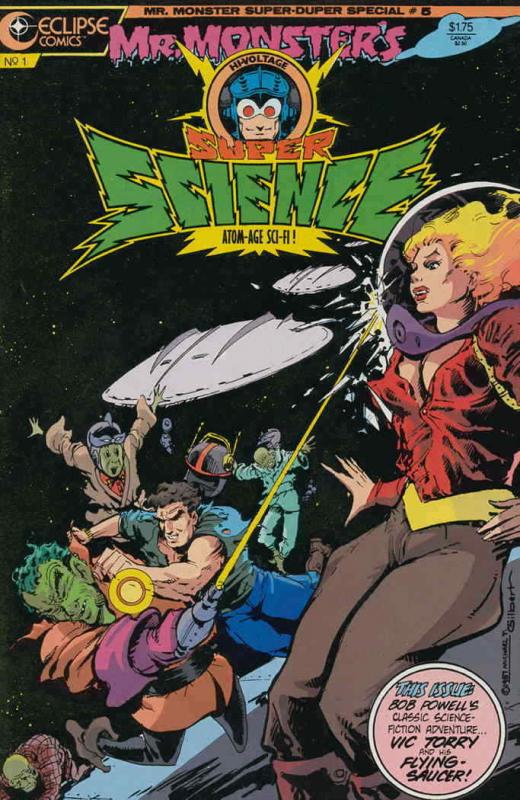 Mr. Monster’s Hi-Voltage Super Science #1 VF/NM; Eclipse | save on shipping - de