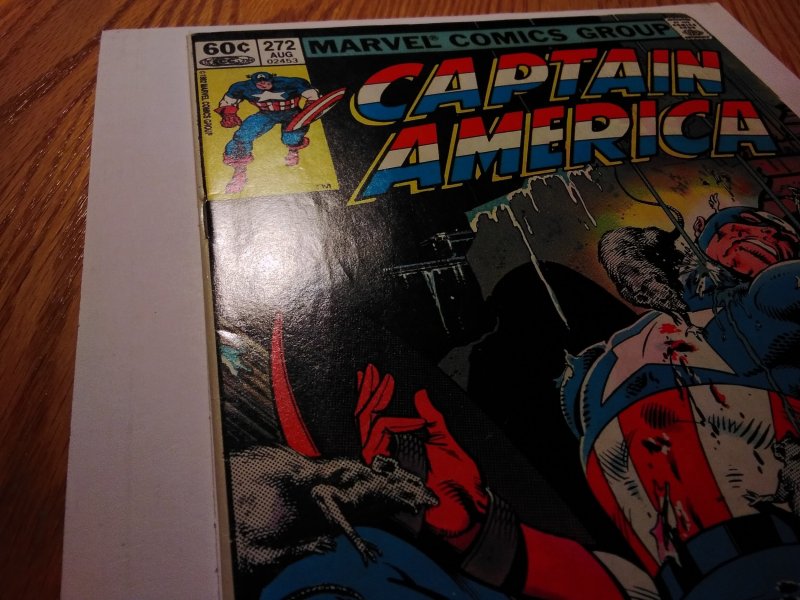 Captain America #272 Newsstand Edition (1982)