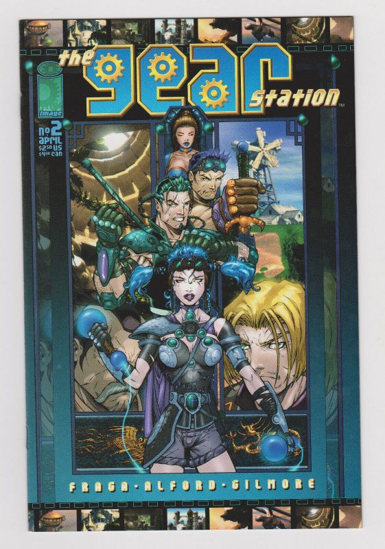 Image Comics! The Gear Station! Cover C! Issue #2!