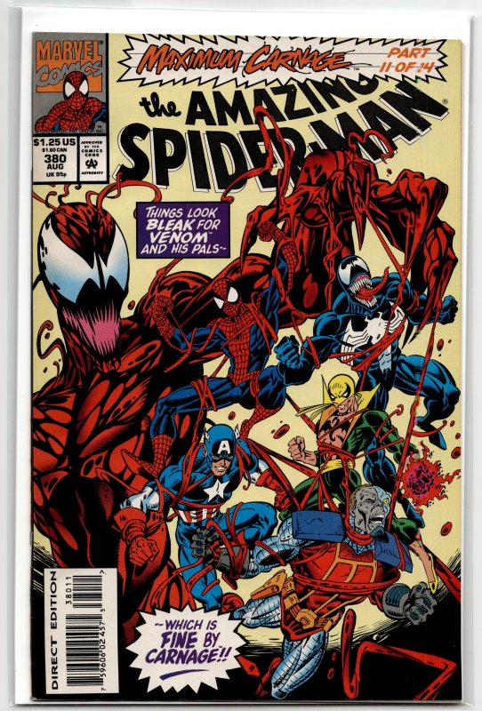 The Amazing Spider-Man #380 (1993) Spider-Man