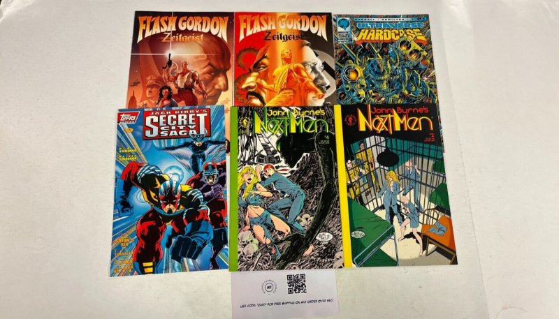 6 Comics Flash Gordon 1 1 Secret City 0 NextMen 2 4 Hardcase 16 70 JW20