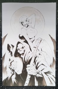 Becca Boo: The Bimbo Ghost #2 Verdugo Ride or Die Sketch Variant || LTD 13