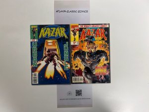2 Kazar Marvel Comic Books # 5 10 Avengers Defenders Spiderman Thor 86 JS30
