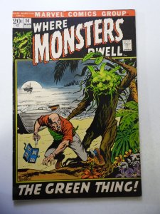 Where Monsters Dwell #14 (1972) FN Condition