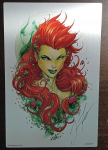 Poison Ivy 7 x 10  METAL Art Print by Jamie Tyndall Signed  !!!   NM 