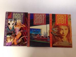 Orbit 1-3 Complete Near Mint Lot Set Run Isaac Asimov