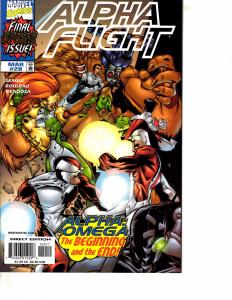 Lot Of 2 Marvel Comic Books Alpha Flight #20 and Union Jack #1  ON12