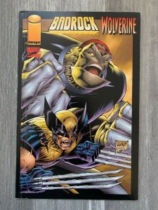 1996 BADROCK WOLVERINE #1 SC VF- 7.5 1st Image Marvel Comics / Rob Liefeld
