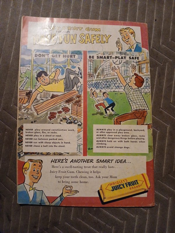 Four Color Comics  #932 Dell 1958  featuring Smokey the Bear Silver Age Painted