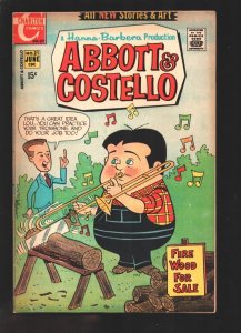 Abbott & Costello #21 1971-Charlton-Hanna-Barbera cartoon inspired series-Com...