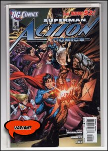 Action Comics #6 Variant Cover (2012)   / 103-SB#6