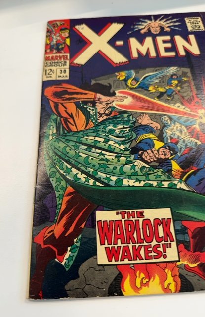 The X-Men #30 (1967)The warlock wakes Thomas/Lee See!
