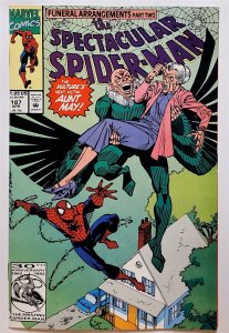 The Spectacular Spider-Man #187 (Apr 1992, Marvel) VF-