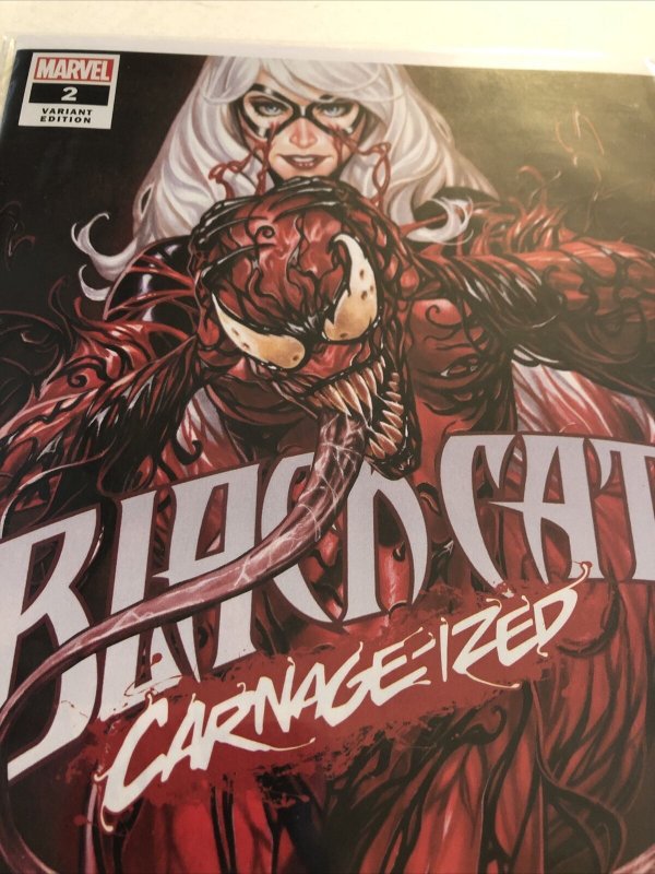 BLACK CAT #2 CARNAGE-IZED BROOKS VARIANT COVER MACKAY MARVEL COMICS