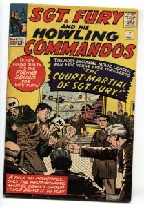 Sgt. Fury And His Howling Commandos #7 - 1964 - Marvel - FN- - comic book