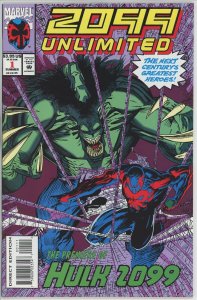 2099 Unlimited #1 (1993) - 9.4 NM *1st Appearance Hulk 2099*