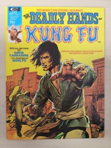 DEADLY HANDS OF KUNG FU Magazine #4 SEPT 1974 (8.0/8.5) Neal Adams Cover