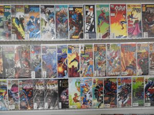 Huge Lot of 130+ Comics W/ Spiderman, X-Force, Cable! Avg. VF Condition!