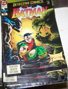 DETECTIVE COMICS  # 660 BATMAN  1993, DC KNIGHTFALL PT 4 KILLER CROC BANE  