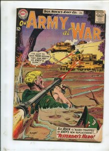 OUR ARMY AT WAR #133 - YESTERDAY'S HERO! - (6.0) 1963