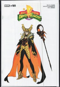 Mighty Morphin Power Rangers #101 Second Print Cover (2022)
