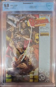 Geomancer #1 9.8 CBCS *KEY* 1st App of Geomancer, Eternal Warrior App Chromium