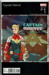 Captain Marvel #1, Near Perfect Copy! (Hip Hop Variant) (2016)