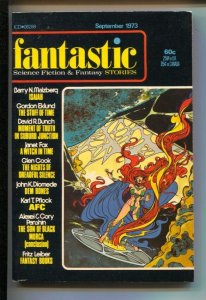 Fantastic Stories 9/1973-Mike Kaluta-Jeff Jones interior art--Joe Staton supe...