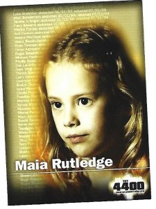 2007 4400 the Return Season #5 Maia Rutledge