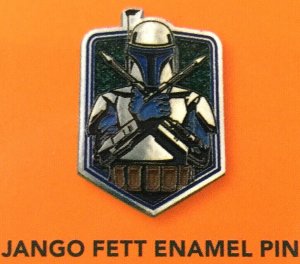 ?~STAR WARS~LANDO NOTEPAD + POSTCARD SET + JANGO FETT ENAMEL PIN~ FULL SET~?