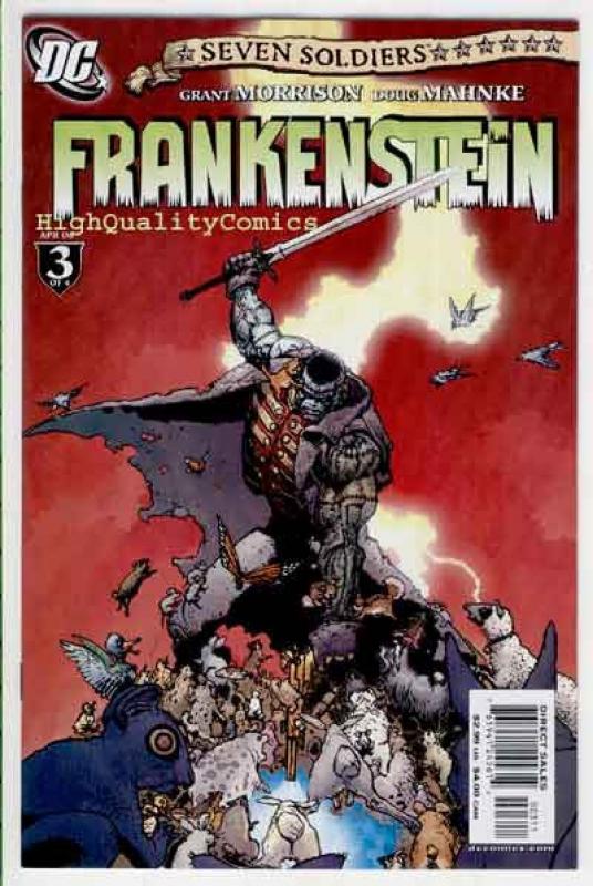 FRANKENSTEIN #1 2 3 4, NM+, Seven Soldiers, Mahnke, Grant Morrison