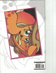 My Little Pony Micro-Series #6 VF retailer exclusive applejack blank variant
