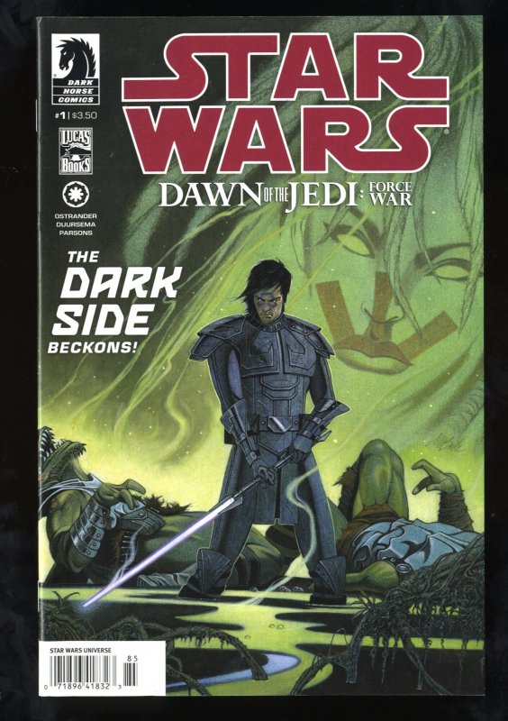 Star Wars: Dawn of the Jedi - Force War #1 NM 9.4 Newsstand Variant