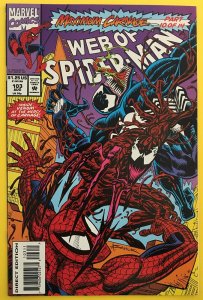 WEB OF SPIDER-MAN 103 MAXIMUM CARNAGE PART 10 MARVEL