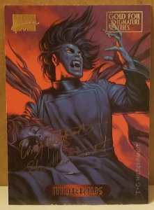 1994 Marvel Masterpieces Gold Foil Signature Series #79 Morbius/Hildrebrandt