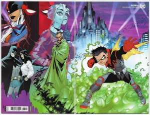 Robin #1 Melnikov Wraparound Variant | 1st Appearance of Flatline (DC, 2021) NM