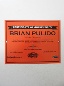 Hellwitch: Sacrilegious #1 Menage A Trios Variant NM Condition! Signed w/ COA!