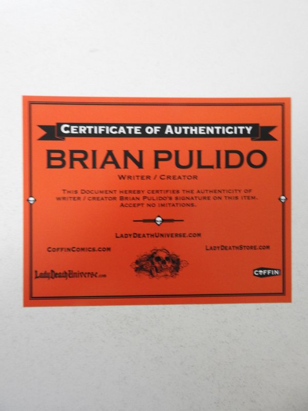 Hellwitch: Sacrilegious #1 Menage A Trios Variant NM Condition! Signed w/ COA!