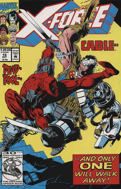 X-Force #15 VF/NM ; Marvel | Deadpool Greg Capullo