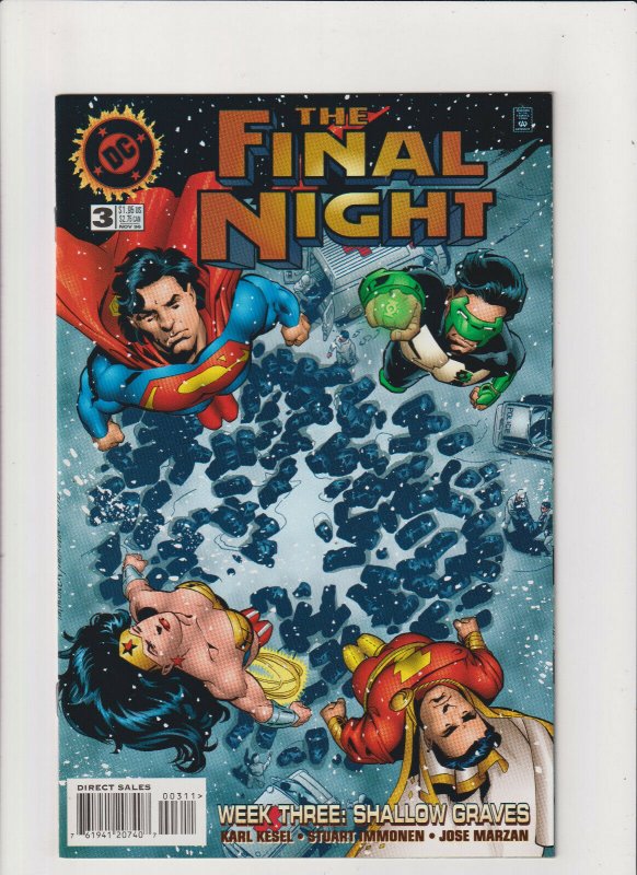 The Final Night #3 NM- 9.2 DC Comics 1996 Superman,Batman,Justice League