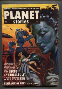 Planet Stories--Sep 1951--Theodore Sturgeon--Poul Anderson--Pulp Magazine--Fi...