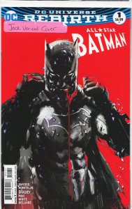 All Star Batman #1 Jock Cover (2016) Batman