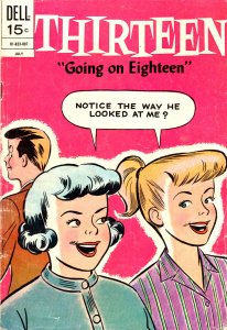 Thirteen #28 VG ; Dell | low grade comic July 1970 Going On Eighteen Penultimate