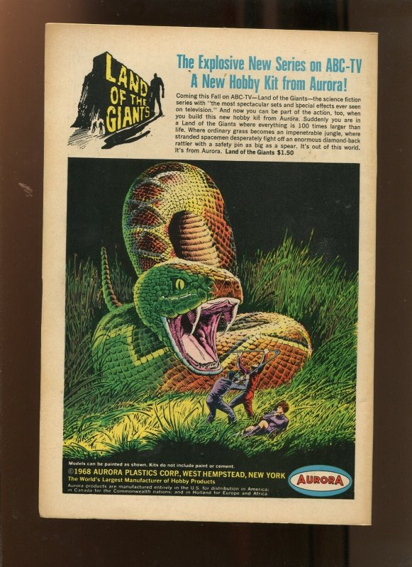 BAT LASH #1 (7.5) FIRST ISSUE KEY! 1968