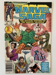 The Marvel Saga The Official History of the Marvel Universe #1 (1985)